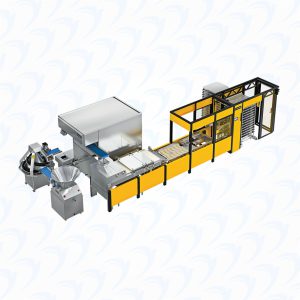 AUTOMATED DOUGH PROCESSING LINE AND TRAY LOADING SYSTEM - Image 1
